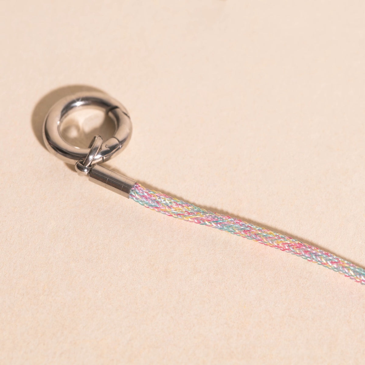 Neon Rainbow Cord Necklace (18")