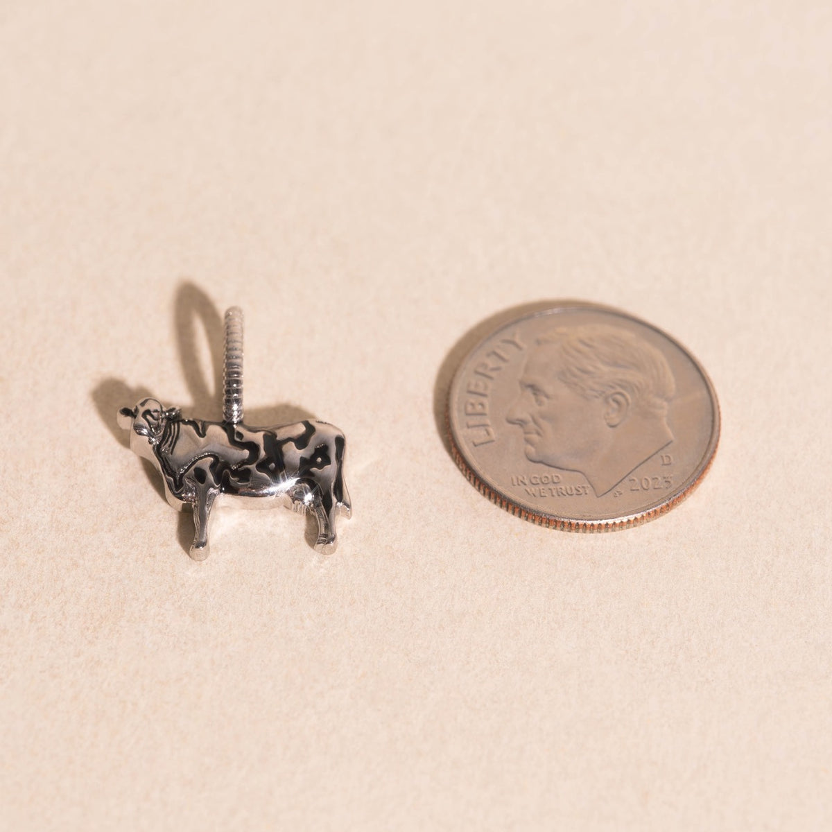 Cow Necklace Charm
