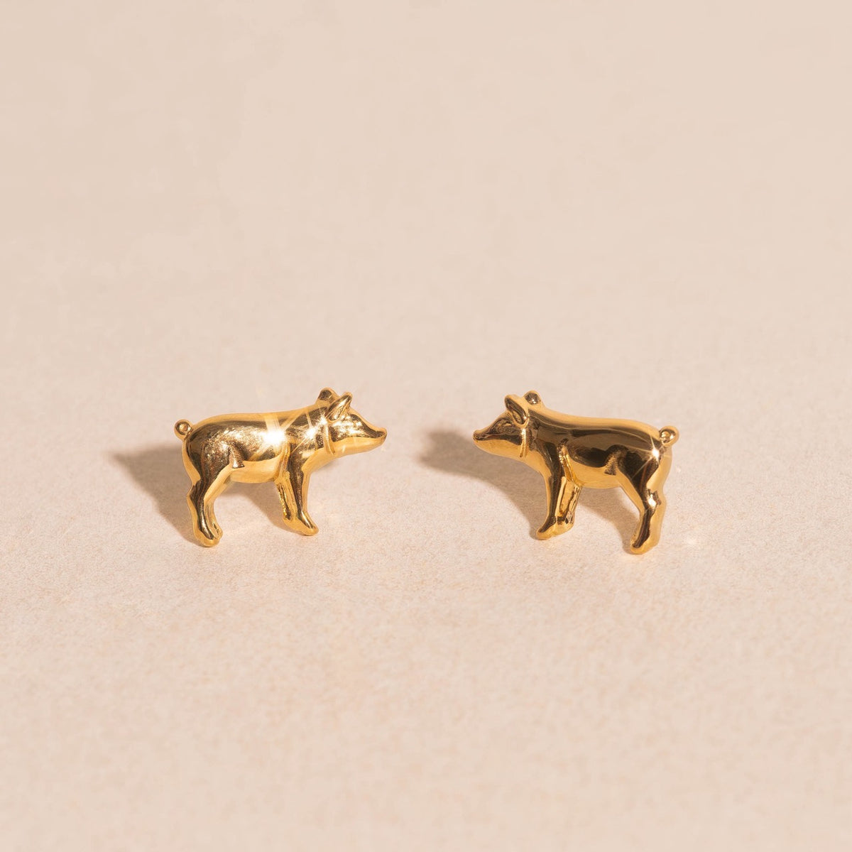 Little Piggy Stud Earrings