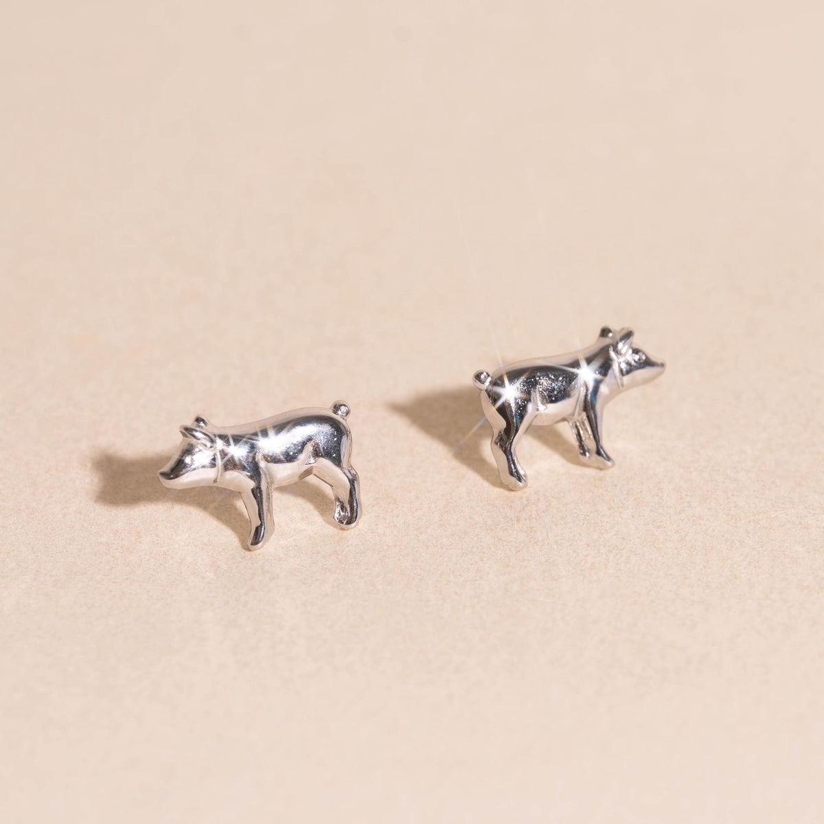 Little Piggy Stud Earrings