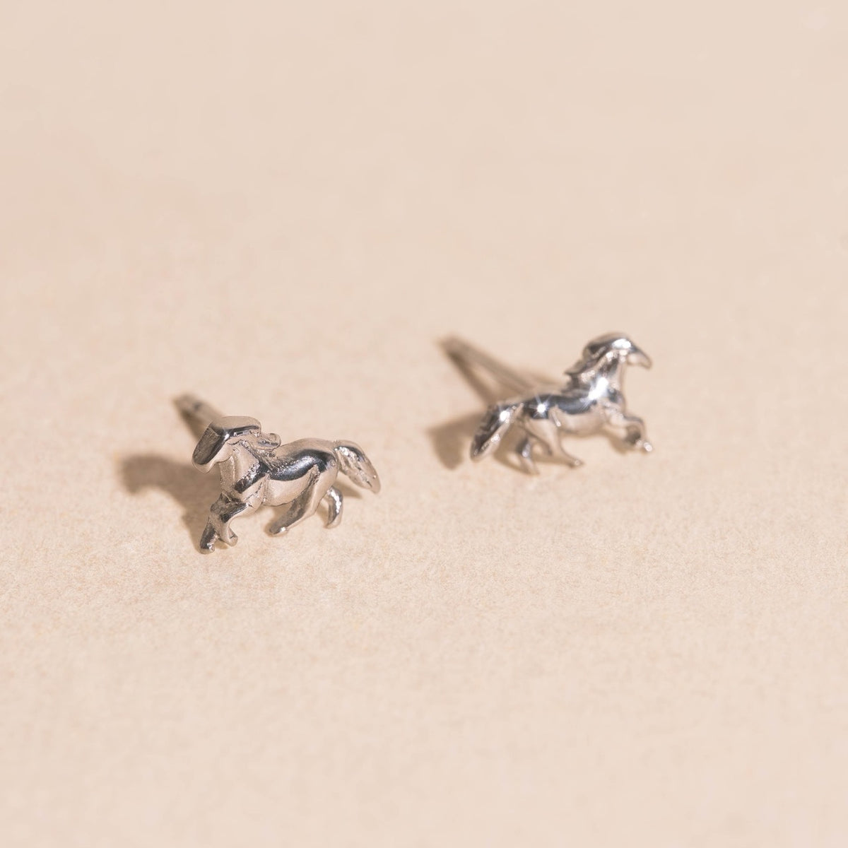 Horse Mini Stud Earrings