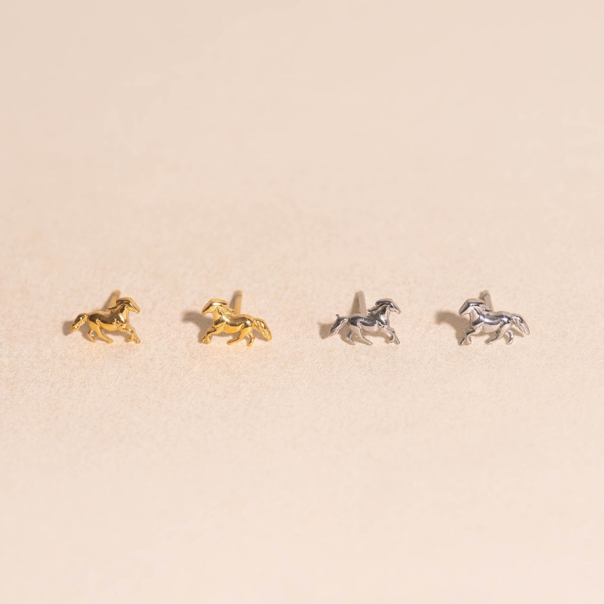 Horse Mini Stud Earrings
