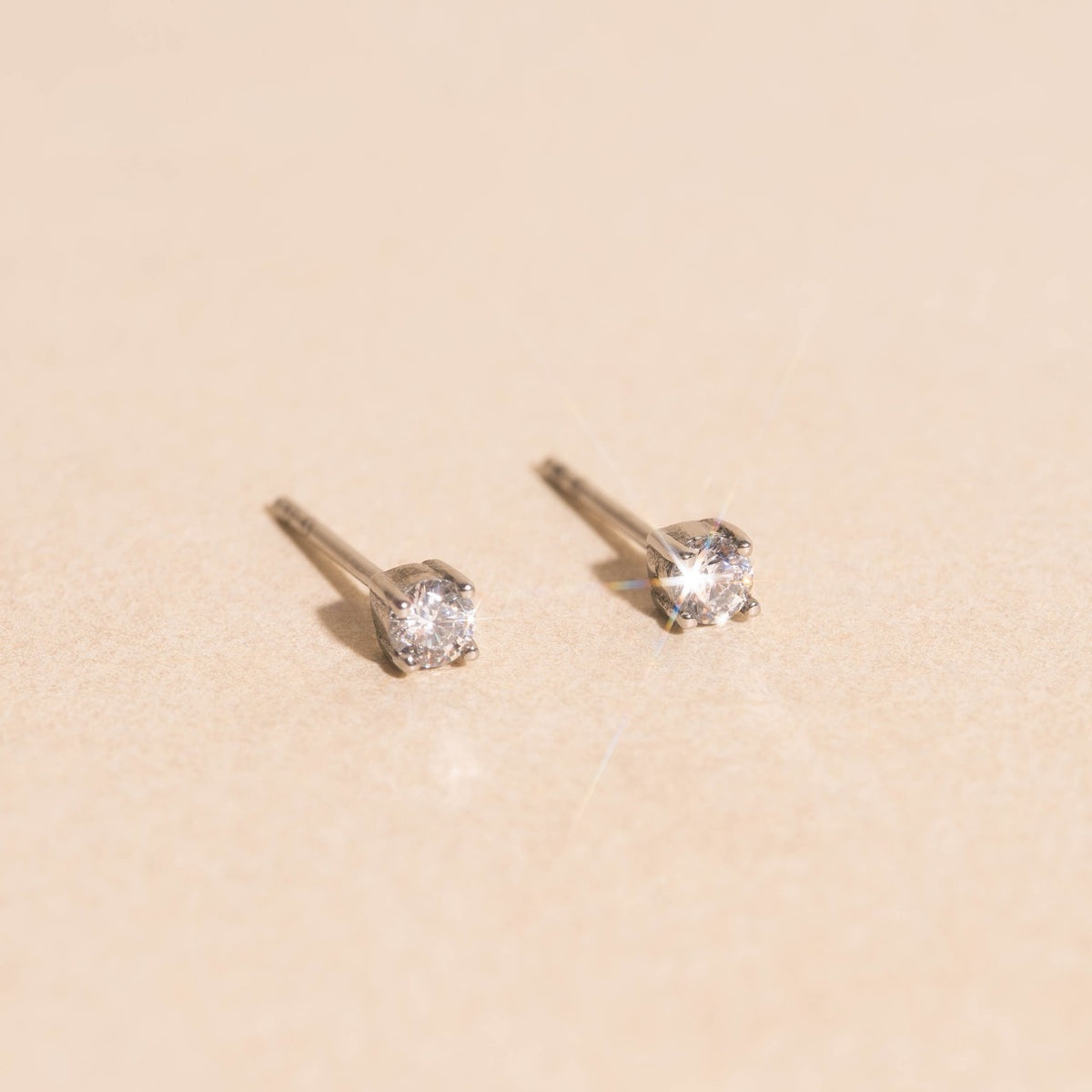 Crystal Tiny Stud Earrings