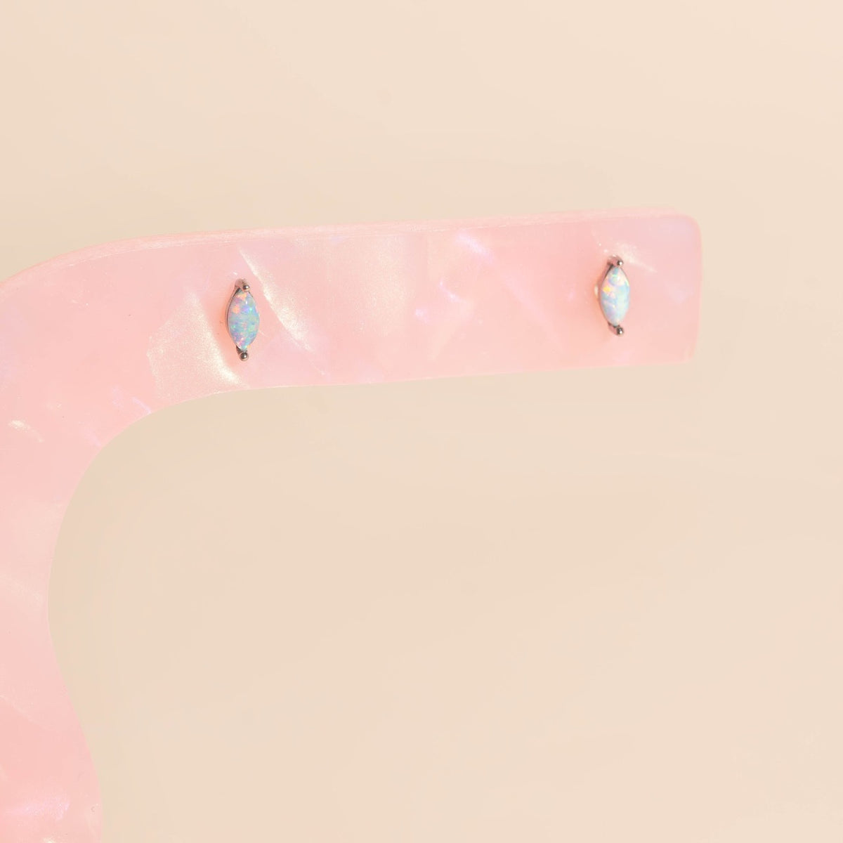 Opal Tiny Stud Earrings