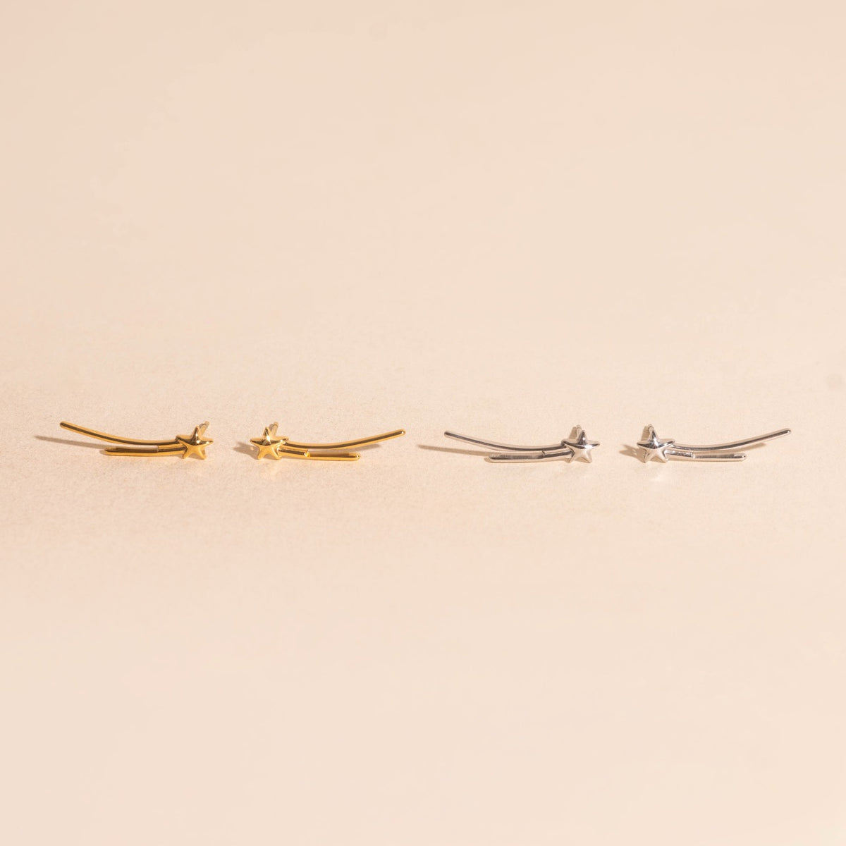 Shooting Star Stud Earrings