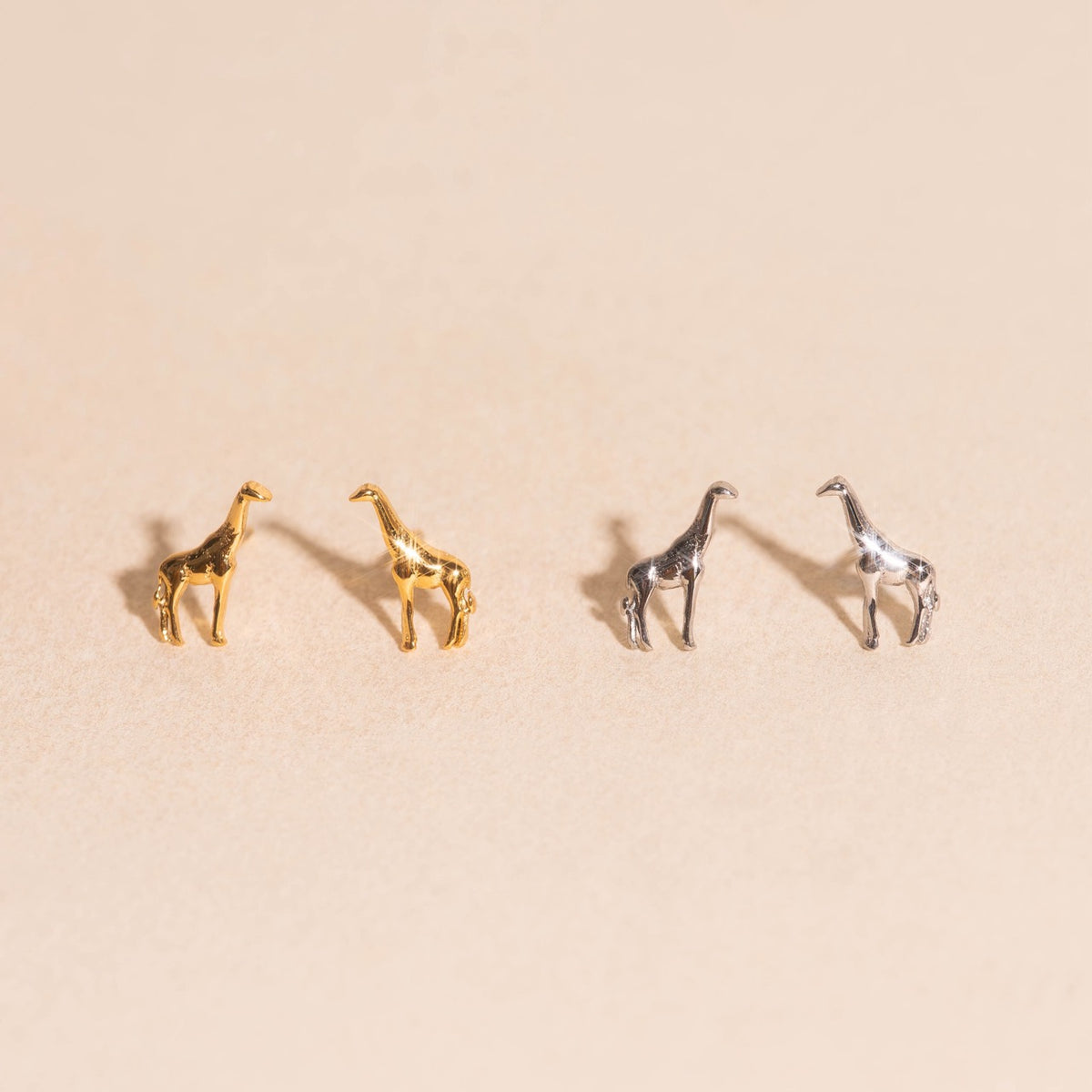 Giraffe Stud Earrings