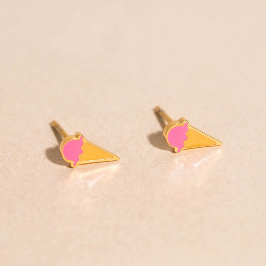 Ice Cream Mini Stud Earrings