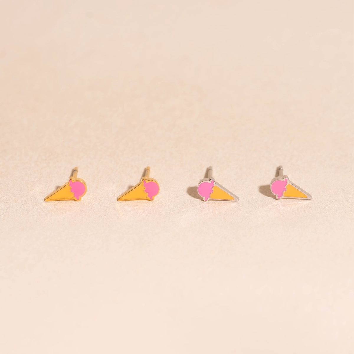 Ice Cream Mini Stud Earrings