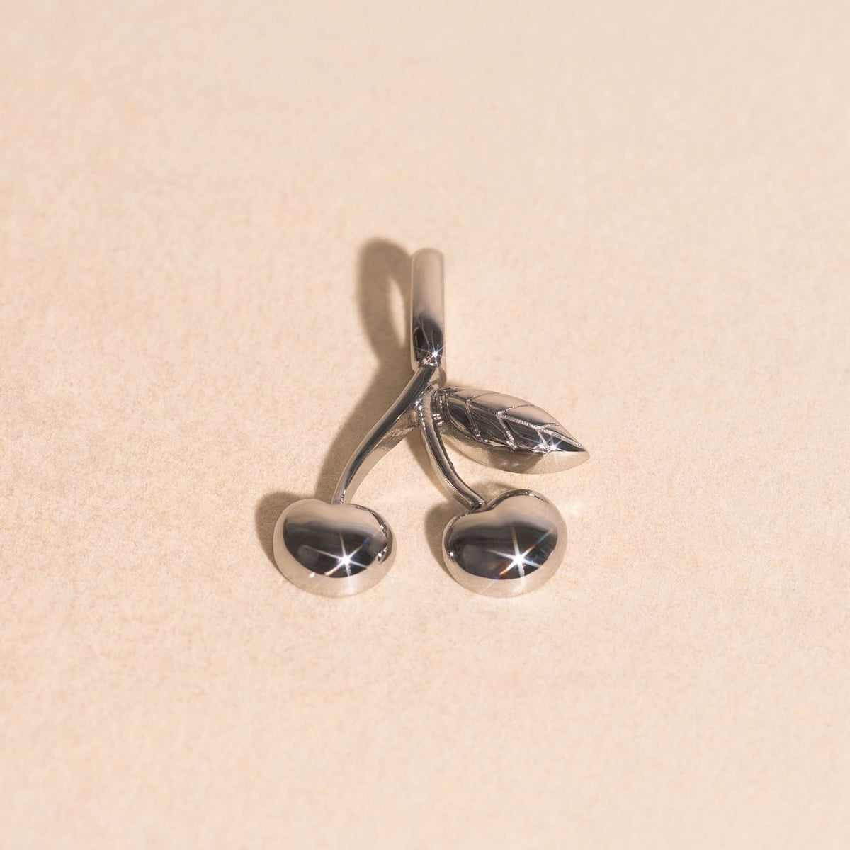Cherry Necklace Charm