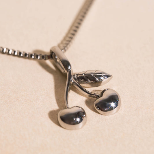 Cherry Necklace Charm