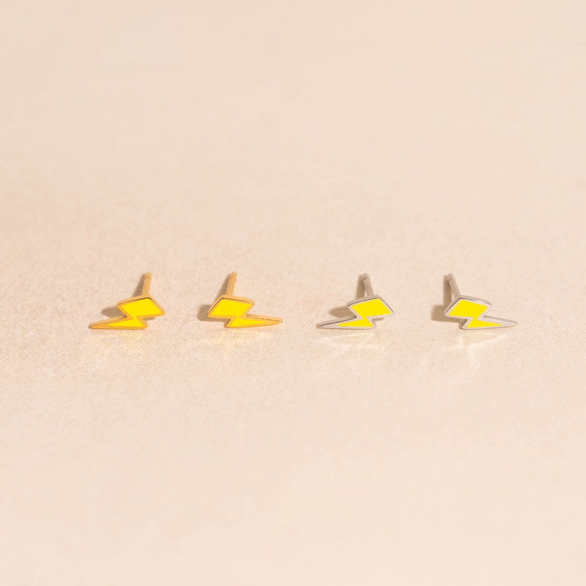 Lightning Mini Stud Earrings
