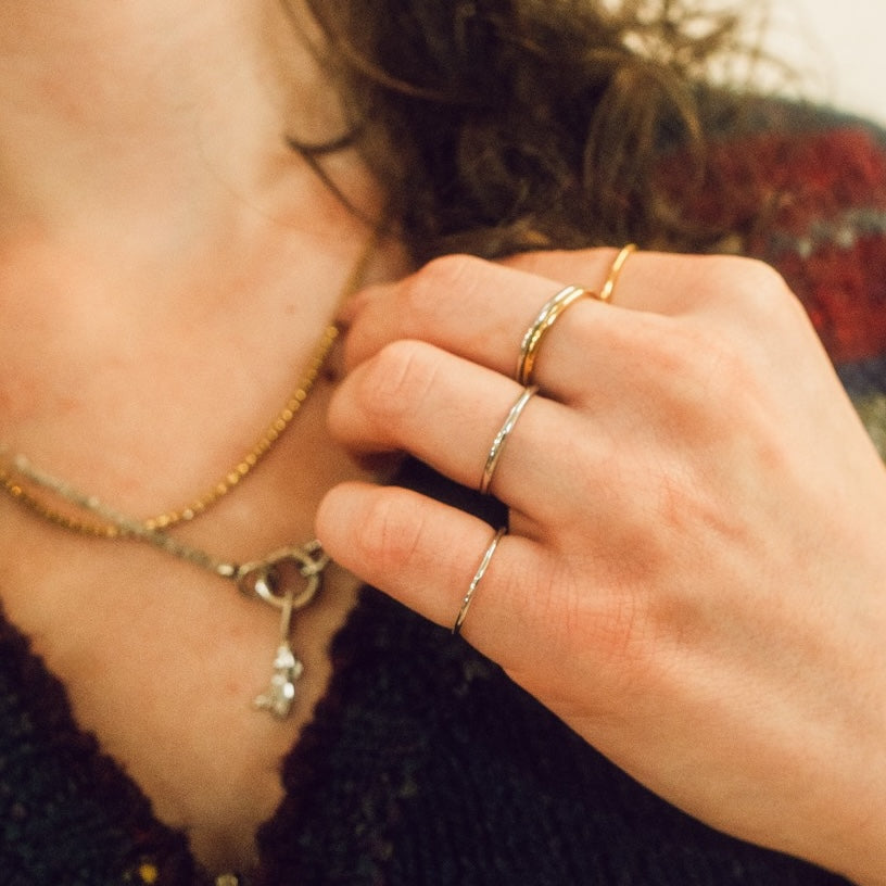 Flat Stacker Ring