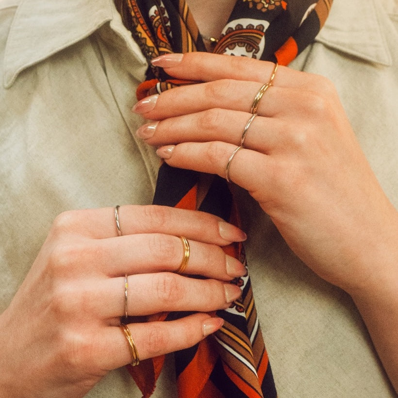 Flat Stacker Ring