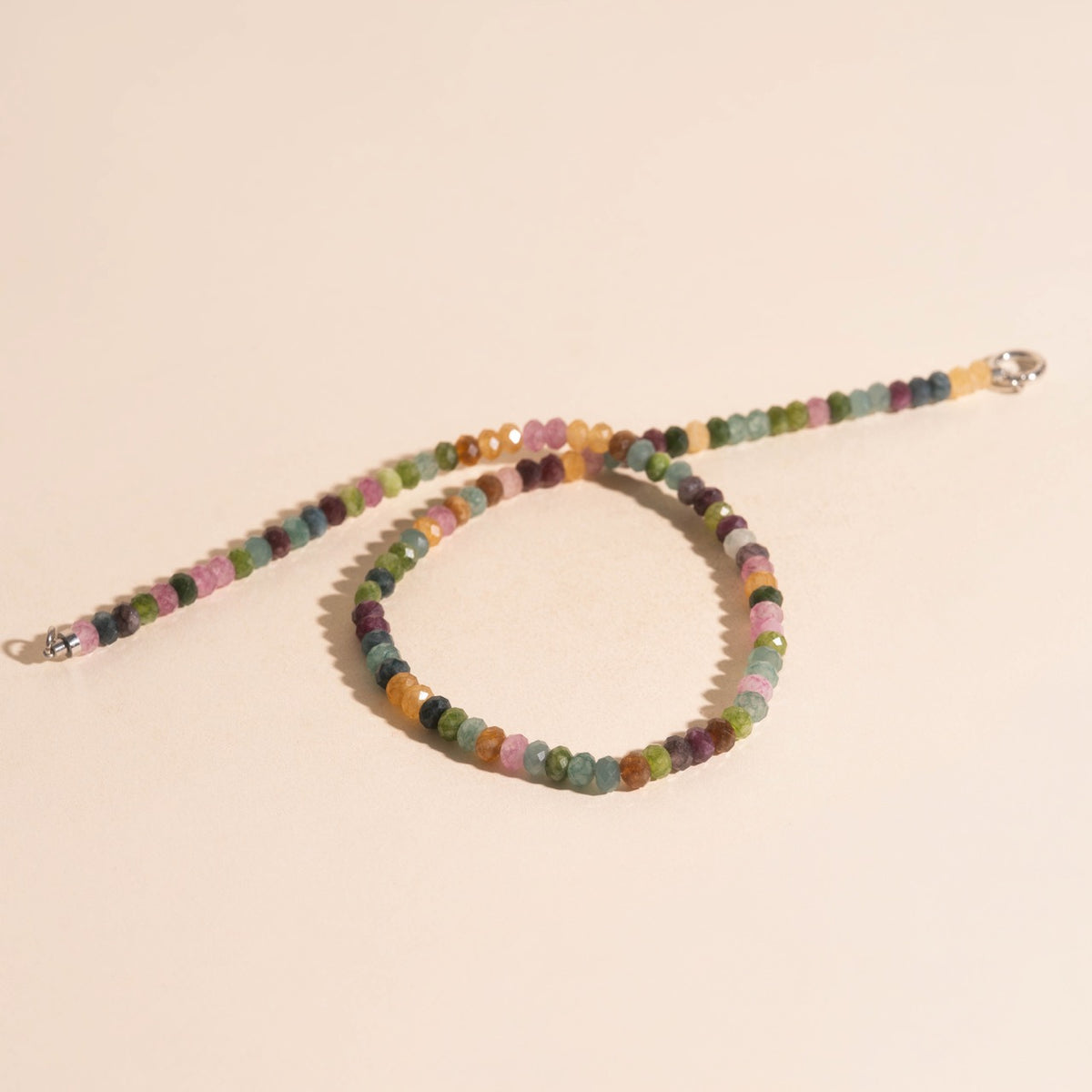 Classy Rainbow Necklace (18")