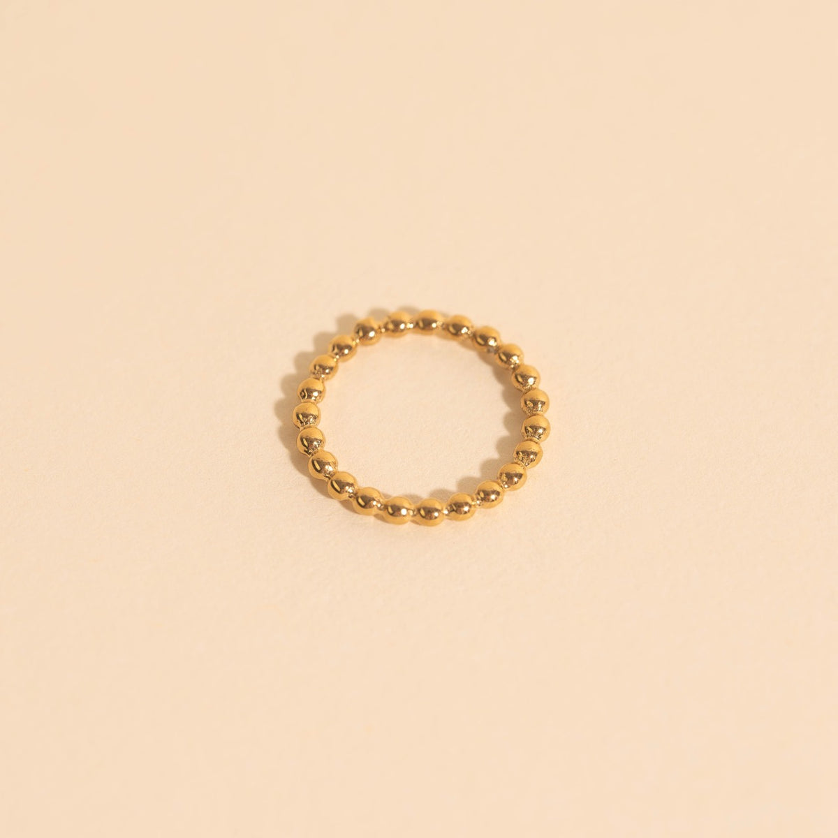 Beaded Circle Necklace Extender Charm
