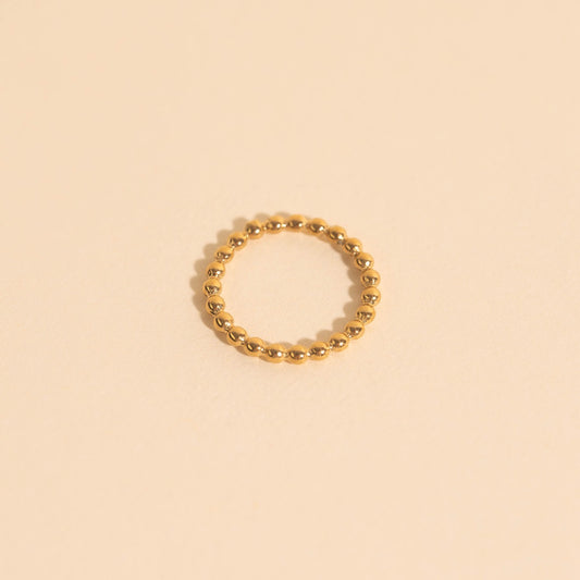 Beaded Circle Necklace Extender Charm