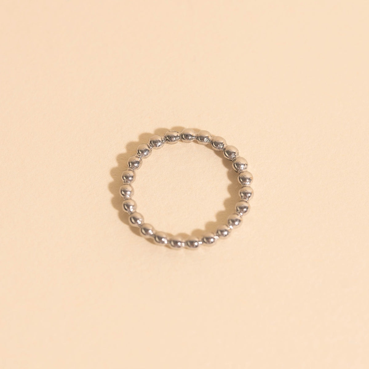 Beaded Circle Necklace Extender Charm