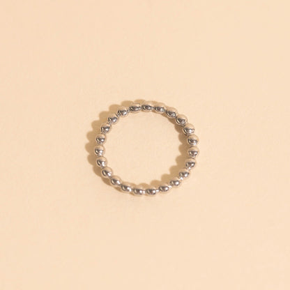 Beaded Circle Necklace Extender Charm