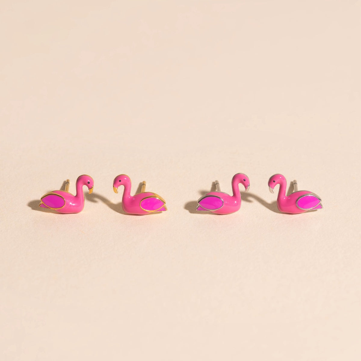Flamingo Stud Earrings