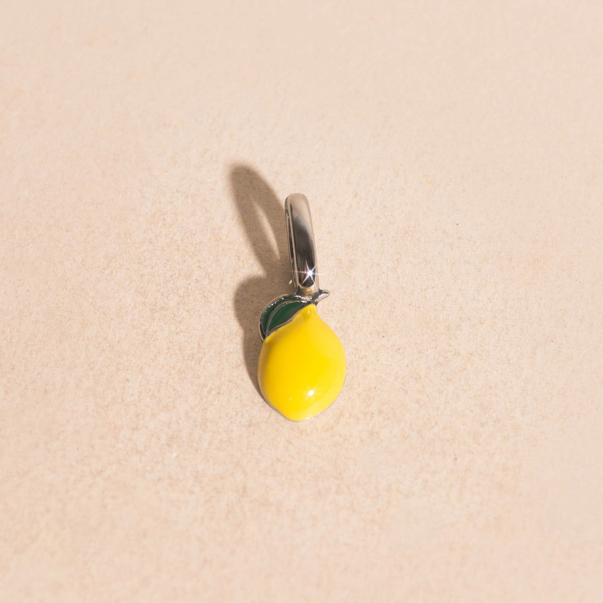 Lemon Necklace Charm
