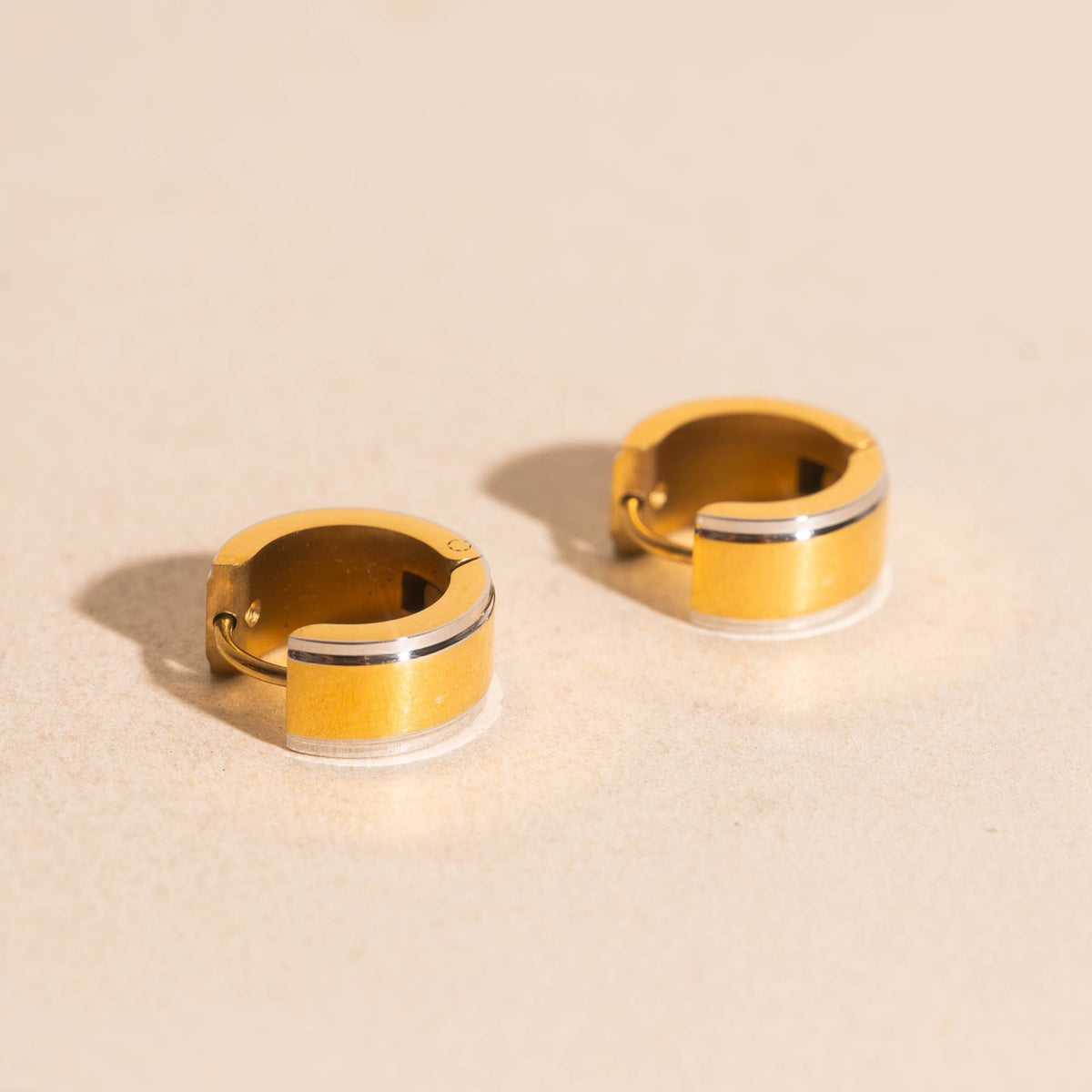 Band Mixed Super Chunky Huggie Hoop Earrings