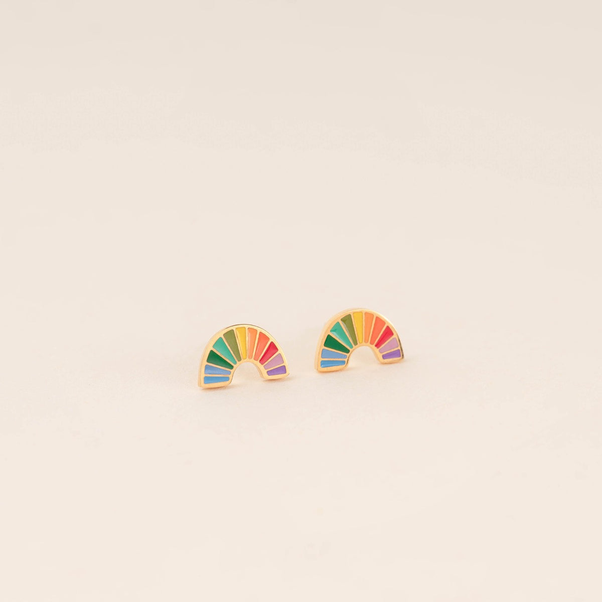 OG Rainbow Stud Earrings