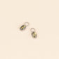 August Birthstone Huggie Hoop Charms