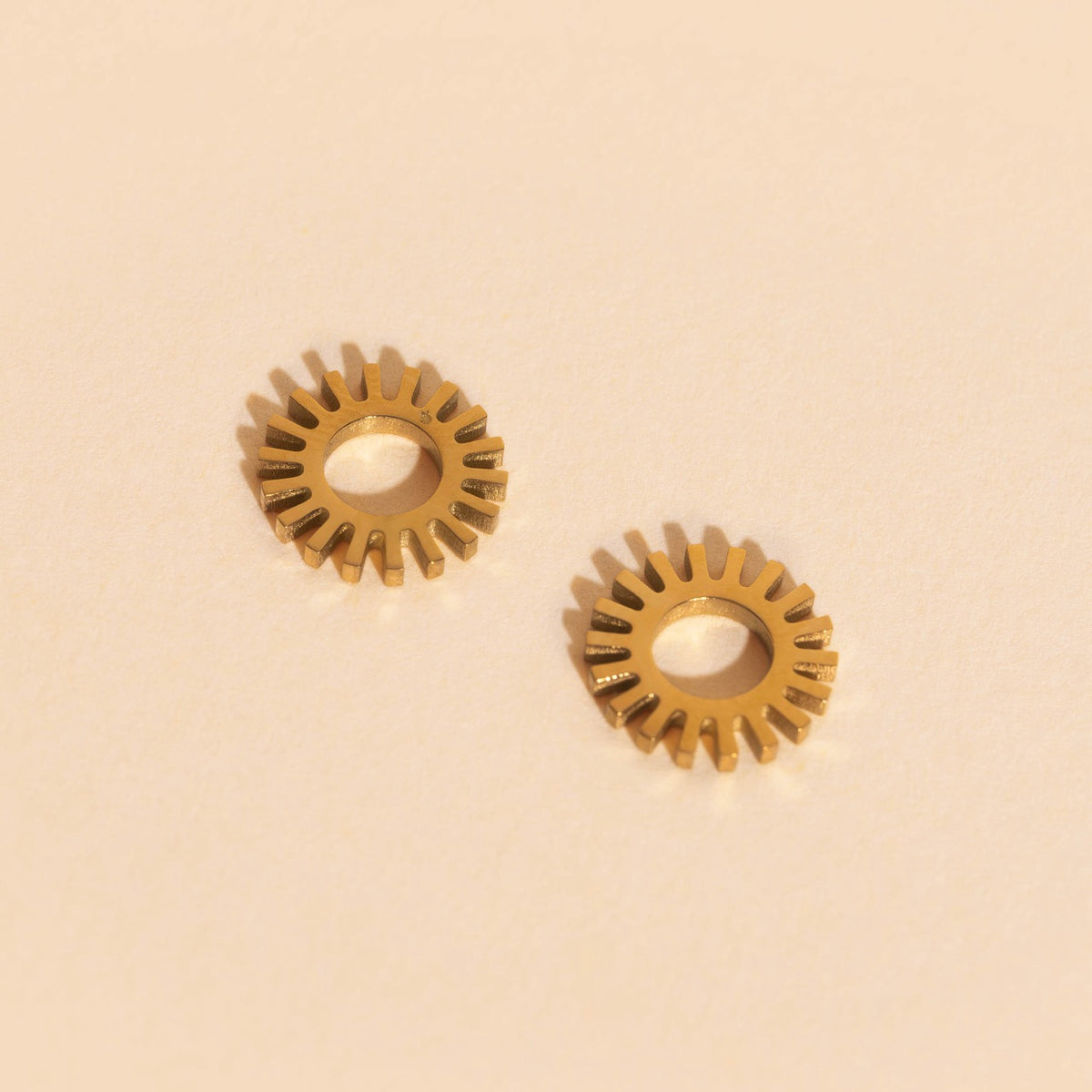 Spur Huggie Hoop Charms