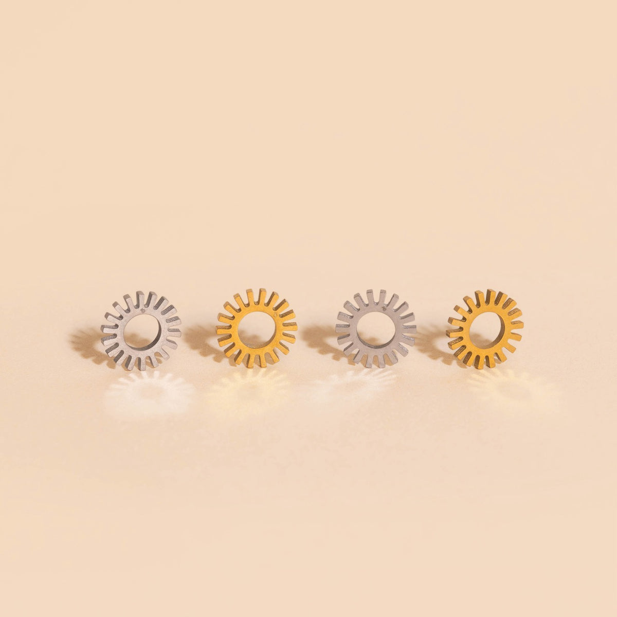 Spur Huggie Hoop Charms