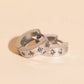Starburst Chunky Huggie Hoop Earrings