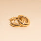 Titanium Chunky Rounded Huggie Hoop Earrings - FeatherTUFF™