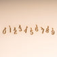 Number Necklace Charm (Single)