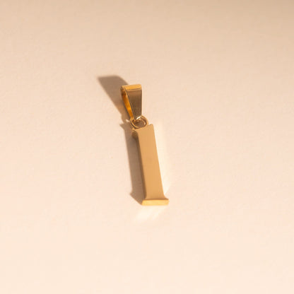 Number Necklace Charm (Single)