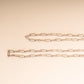 Textured Paperclip Necklace