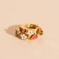 Berry Sweet 3D Huggie Hoop Earrings