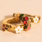 Berry Sweet 3D Huggie Hoop Earrings