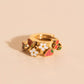 Berry Sweet 3D Huggie Hoop Earrings