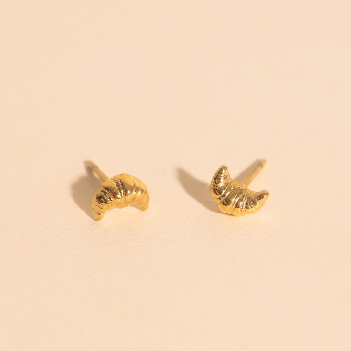 Croissant Stud Earrings