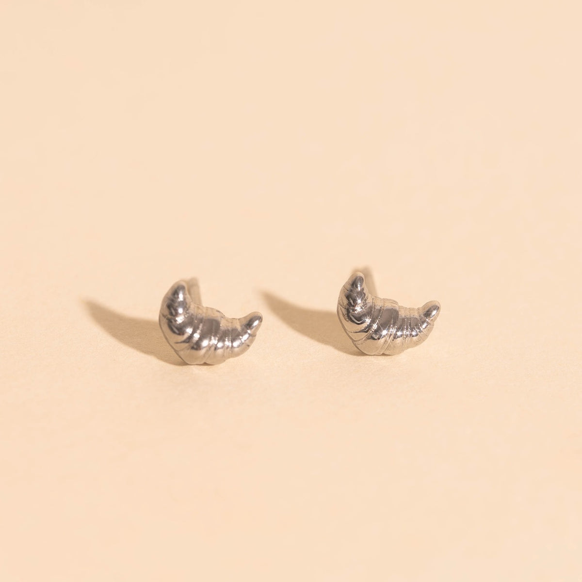 Croissant Stud Earrings