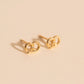 Pretzel Stud Earrings