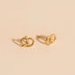 Pretzel Stud Earrings