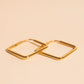 Diamond Rounded Huggie Hoop Earrings