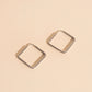Diamond Rounded Huggie Hoop Earrings