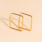 Diamond Rounded Huggie Hoop Earrings