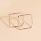 Diamond Rounded Huggie Hoop Earrings