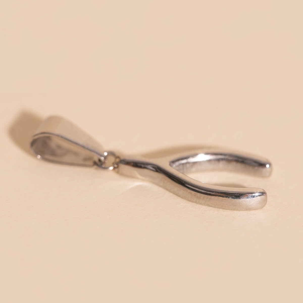 Wishbone Necklace Charm