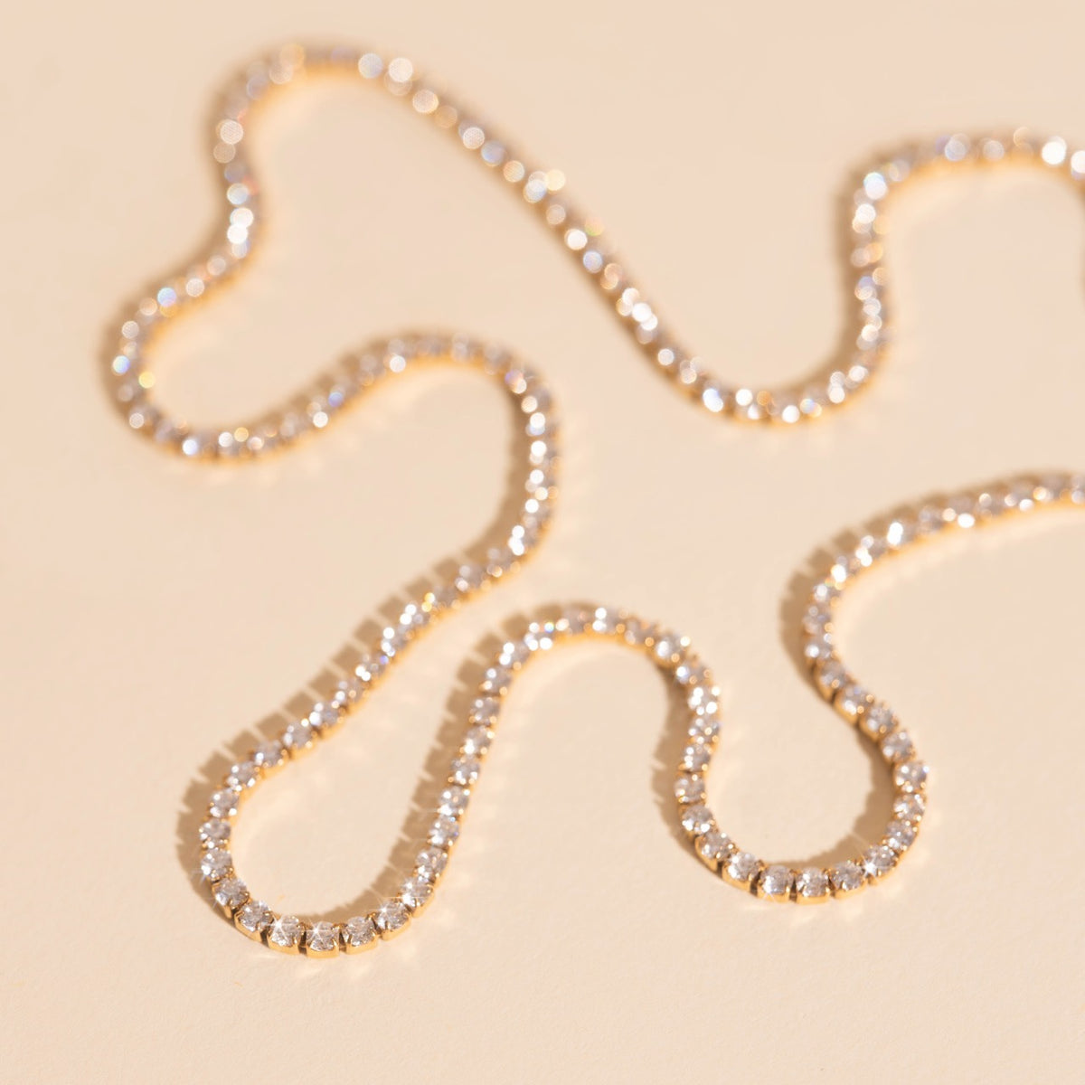 Micro Tennis Necklace