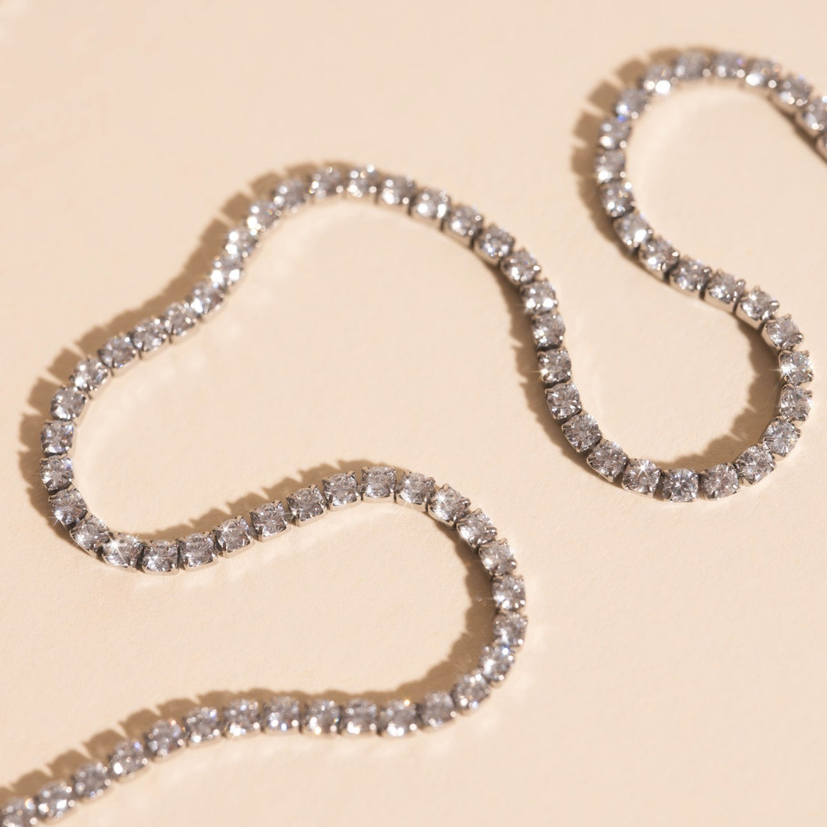 Micro Tennis Necklace