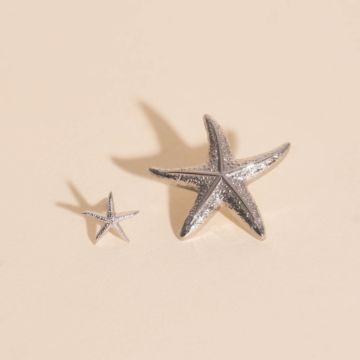 Jumbo Starfish Stud Earrings