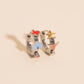 Texas 3D Huggie Hoop Earrings